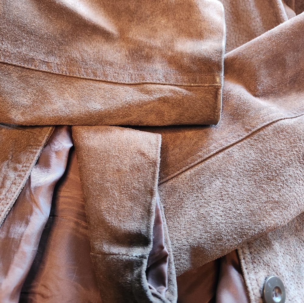 Brown Suede Jacket - image 8